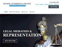 Tablet Screenshot of msrlawyers.com